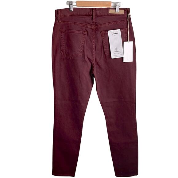 GRLFRND Karolina Denim Jeans in Damson Size 28 NWT - Picture 2 of 14